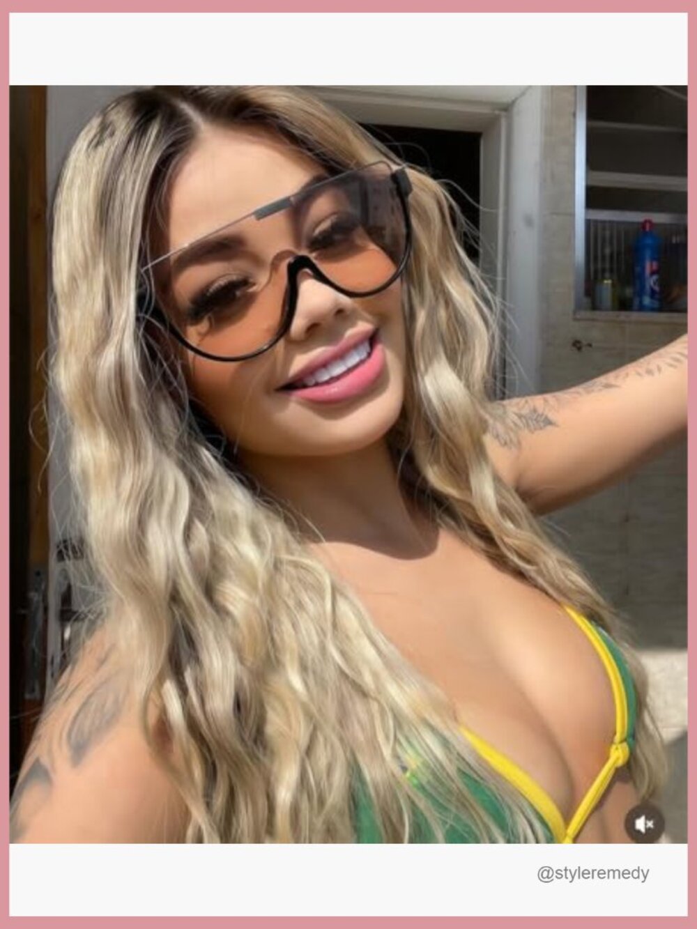 Oversized Aviator Sunglasses, Metal Frame, Polarized UV Protection - Picture 2 of 7